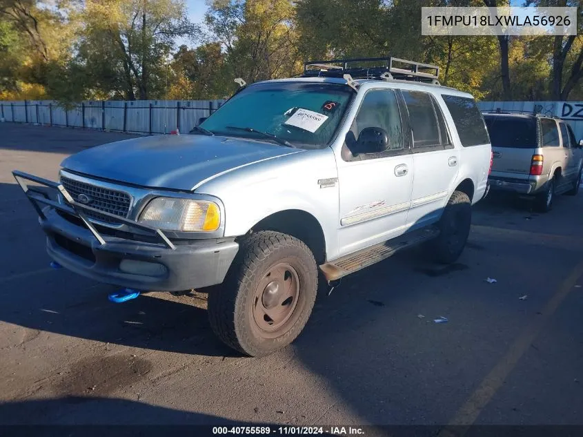 1998 Ford Expedition Eddie Bauer/Xlt VIN: 1FMPU18LXWLA56926 Lot: 40755589