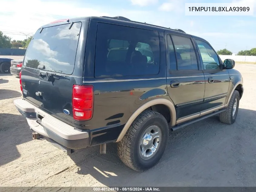 1999 Ford Expedition Eddie Bauer/Xlt VIN: 1FMPU18L8XLA93989 Lot: 40124978