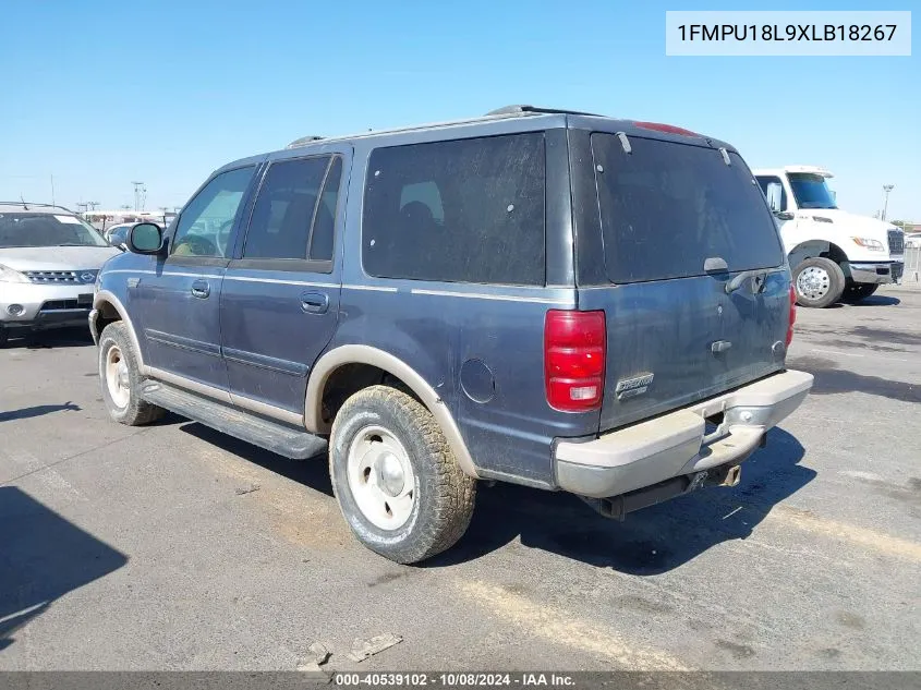 1999 Ford Expedition Eddie Bauer/Xlt VIN: 1FMPU18L9XLB18267 Lot: 40539102