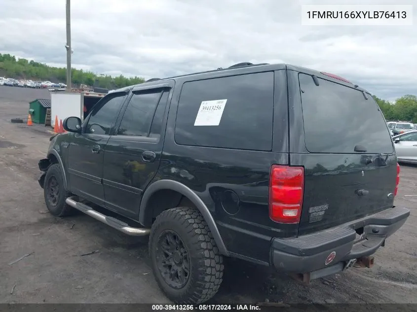 2000 Ford Expedition Xlt VIN: 1FMRU166XYLB76413 Lot: 40357920