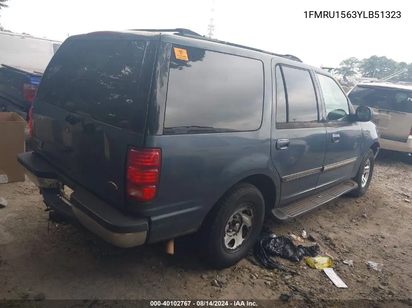 1FMRU1563YLB51323 2000 Ford Expedition Xlt