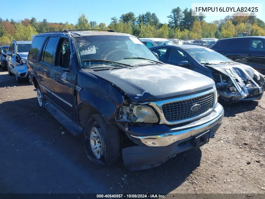 2000 Ford Expedition Xlt VIN: 1FMPU16L0YLA82425 Lot: 40540557