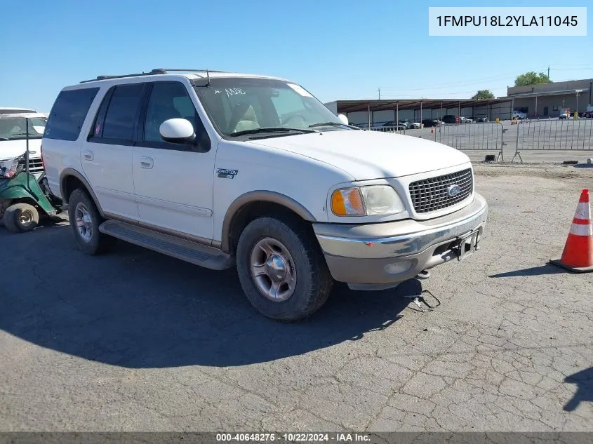 2000 Ford Expedition Eddie Bauer VIN: 1FMPU18L2YLA11045 Lot: 40648275