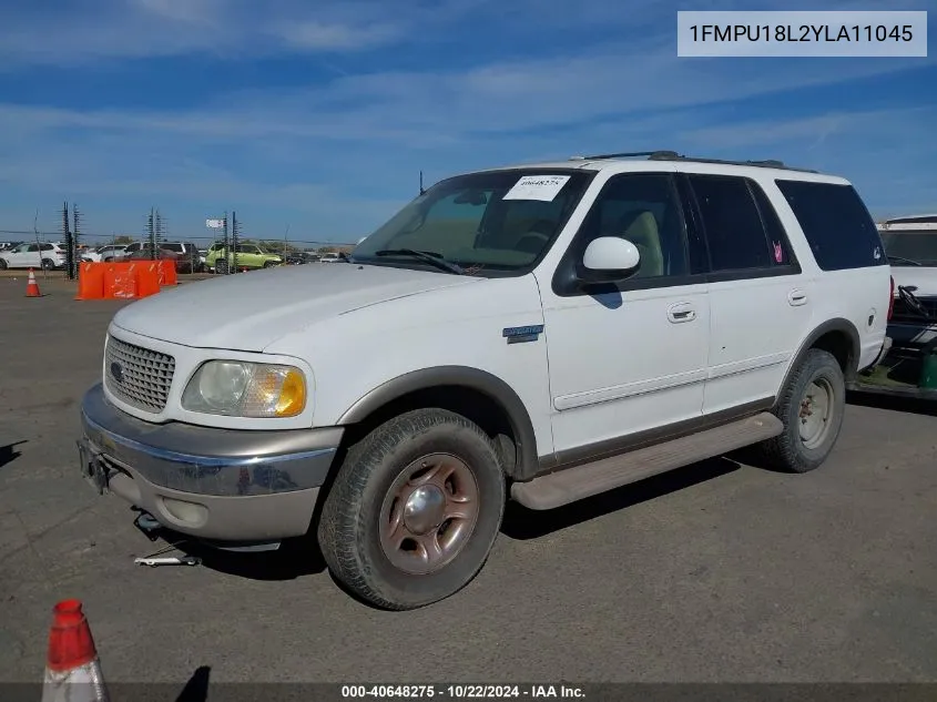 2000 Ford Expedition Eddie Bauer VIN: 1FMPU18L2YLA11045 Lot: 40648275