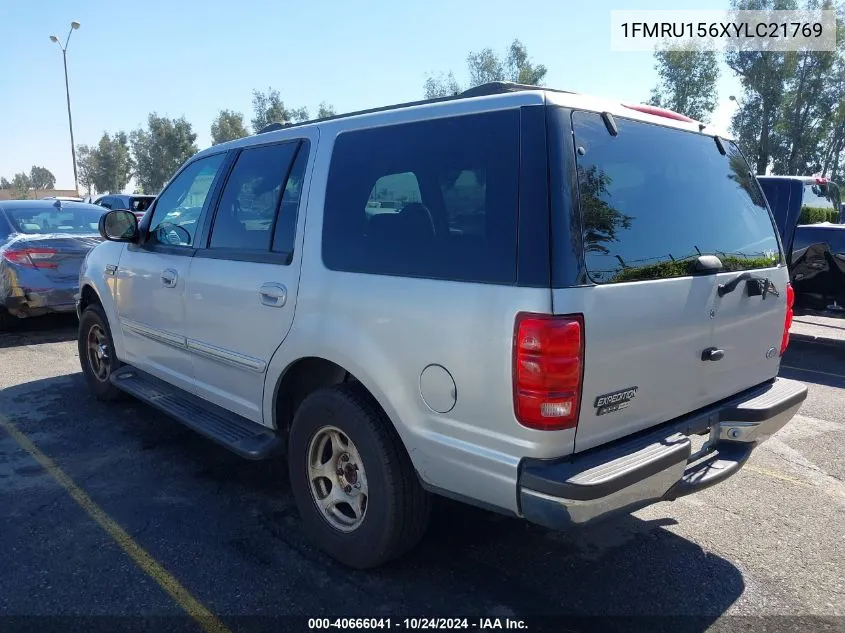 2000 Ford Expedition Xlt VIN: 1FMRU156XYLC21769 Lot: 40666041