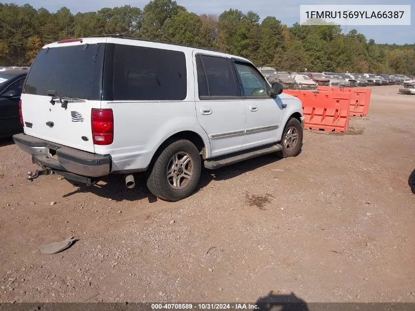 2000 Ford Expedition Xlt VIN: 1FMRU1569YLA66387 Lot: 40708589