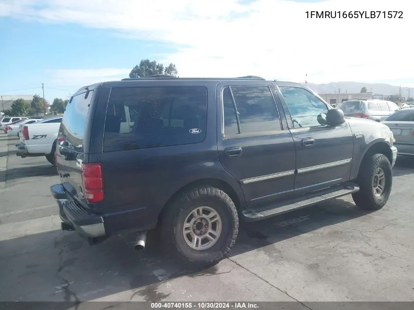 2000 Ford Expedition Xlt VIN: 1FMRU1665YLB71572 Lot: 40740155