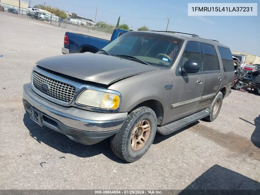 2001 Ford Expedition Xlt VIN: 1FMRU15L41LA37231 Lot: 39854554