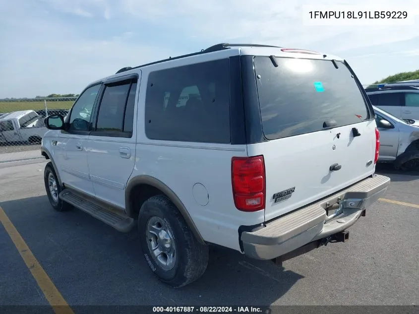 1FMPU18L91LB59229 2001 Ford Expedition Eddie Bauer