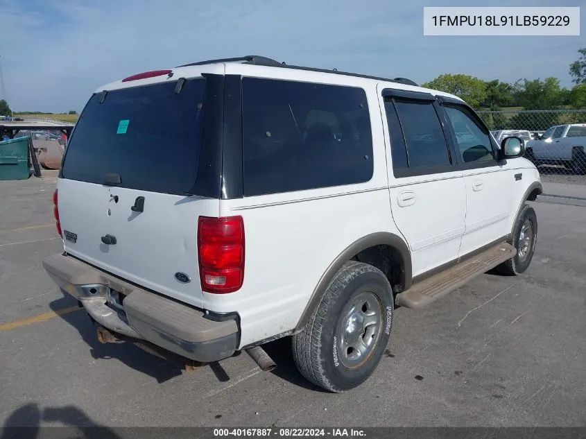 1FMPU18L91LB59229 2001 Ford Expedition Eddie Bauer