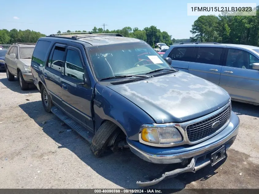 2001 Ford Expedition Xlt VIN: 1FMRU15L21LB10323 Lot: 40390760