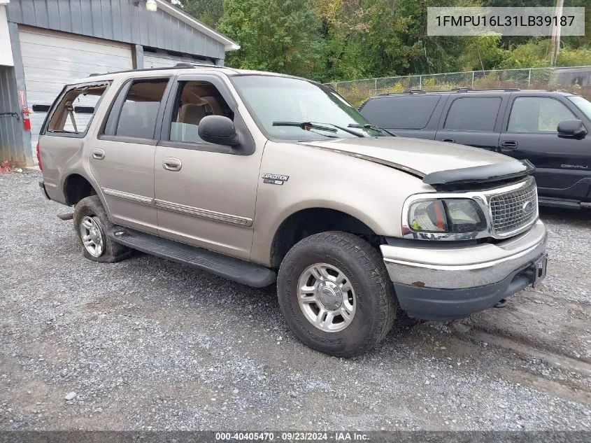 2001 Ford Expedition Xlt VIN: 1FMPU16L31LB39187 Lot: 40405470