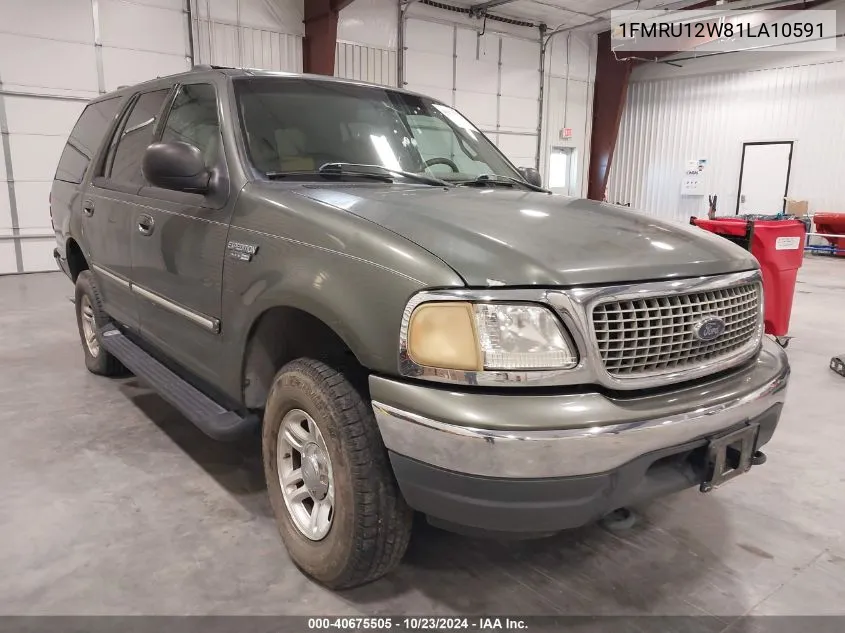 2001 Ford Expedition Xlt VIN: 1FMRU12W81LA10591 Lot: 40675505