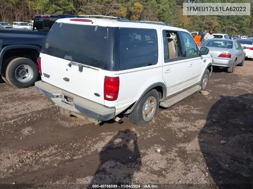 1FMEU17L51LA62022 2001 Ford Expedition Eddie Bauer