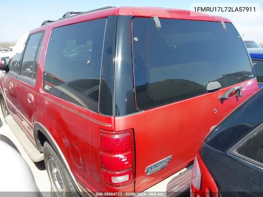 1FMRU17L72LA57911 2002 Ford Expedition Eddie Bauer