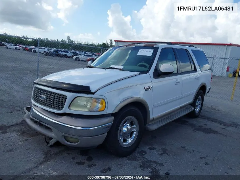 1FMRU17L62LA06481 2002 Ford Expedition Eddie Bauer