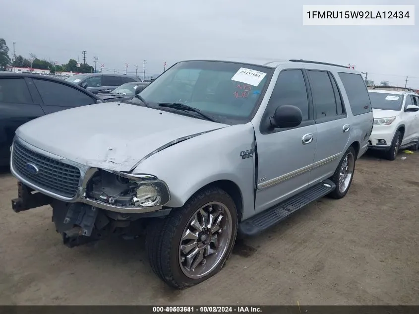 1FMRU15W92LA12434 2002 Ford Expedition Xlt