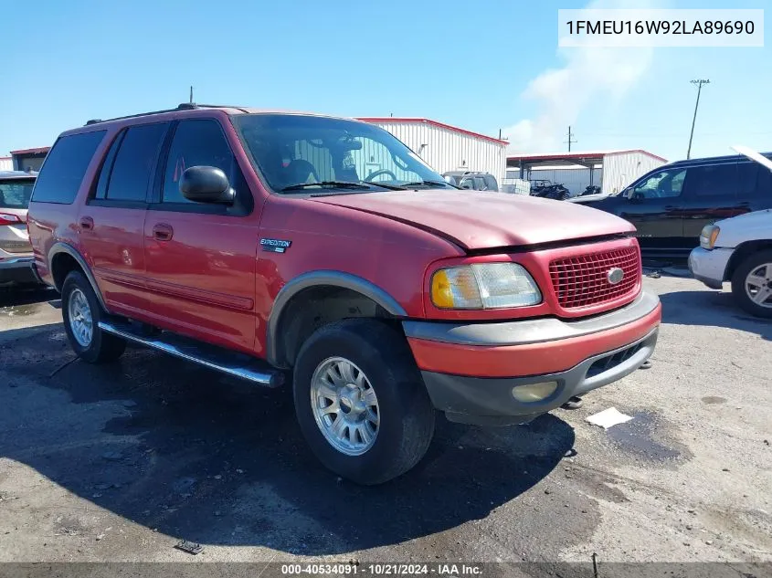 1FMEU16W92LA89690 2002 Ford Expedition Xlt