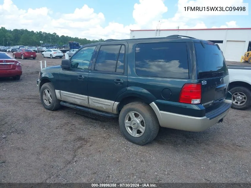 1FMRU15WX3LC09498 2003 Ford Expedition Xlt