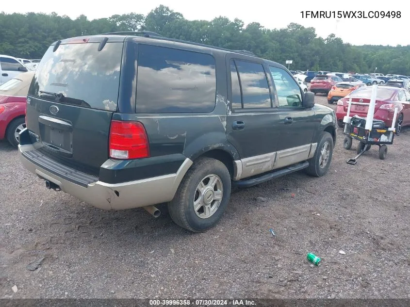 1FMRU15WX3LC09498 2003 Ford Expedition Xlt