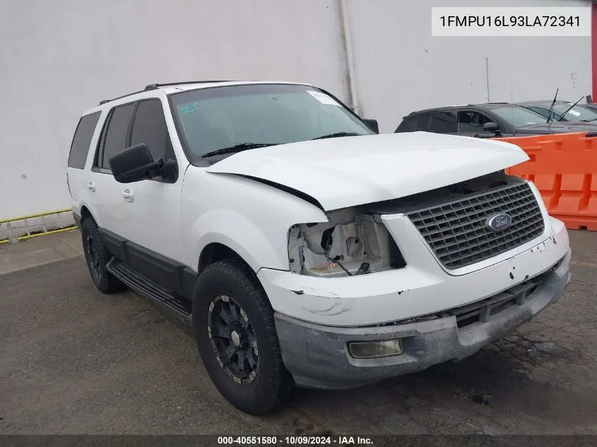 1FMPU16L93LA72341 2003 Ford Expedition Xlt