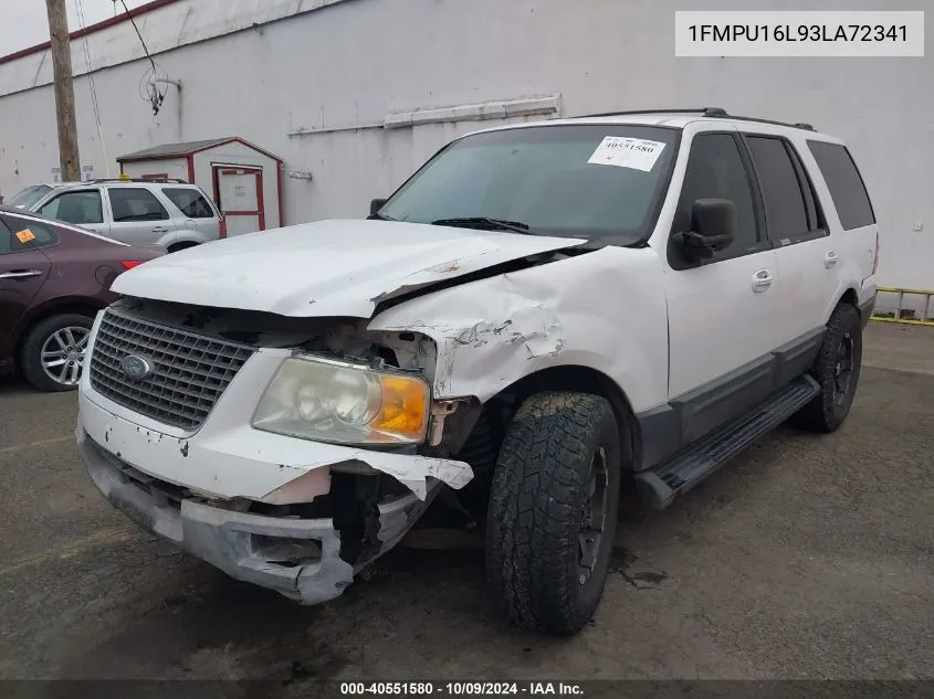 1FMPU16L93LA72341 2003 Ford Expedition Xlt