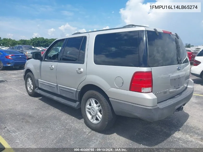 1FMPU16L14LB65274 2004 Ford Expedition Xlt