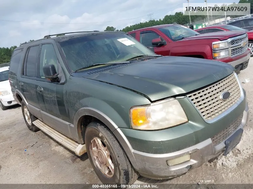 2004 Ford Expedition Eddie Bauer VIN: 1FMRU17W34LA97609 Lot: 40365165