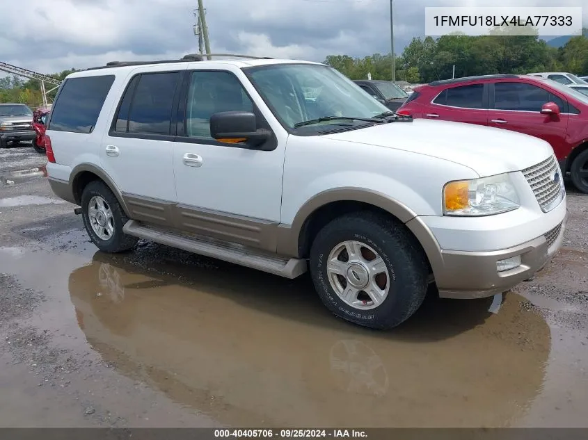 2004 Ford Expedition Eddie Bauer VIN: 1FMFU18LX4LA77333 Lot: 40405706