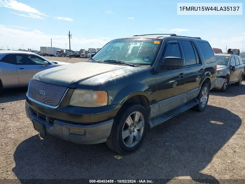 2004 Ford Expedition Xlt VIN: 1FMRU15W44LA35137 Lot: 40453459