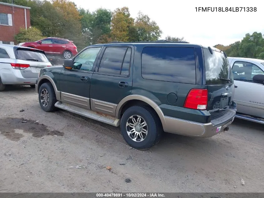 2004 Ford Expedition Eddie Bauer VIN: 1FMFU18L84LB71338 Lot: 40479891