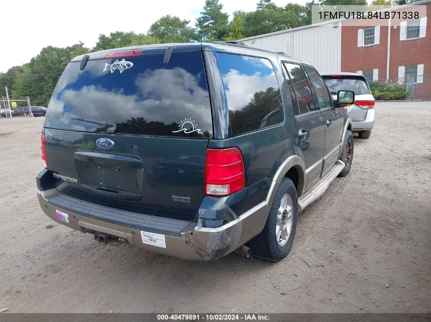 2004 Ford Expedition Eddie Bauer VIN: 1FMFU18L84LB71338 Lot: 40479891