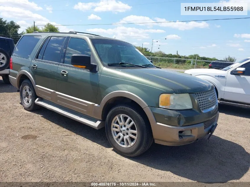 2004 Ford Expedition Eddie Bauer VIN: 1FMPU18L54LB55988 Lot: 40576775