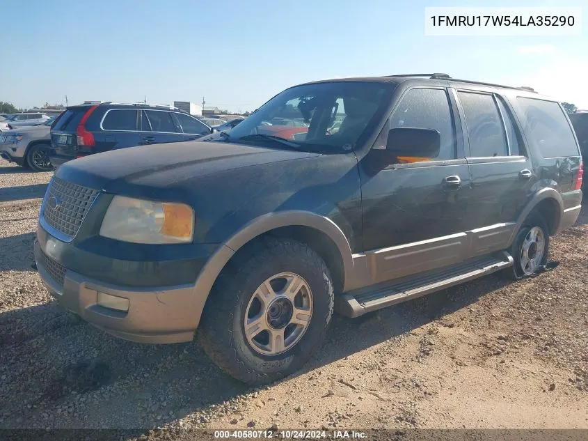 2004 Ford Expedition Eddie Bauer VIN: 1FMRU17W54LA35290 Lot: 40580712