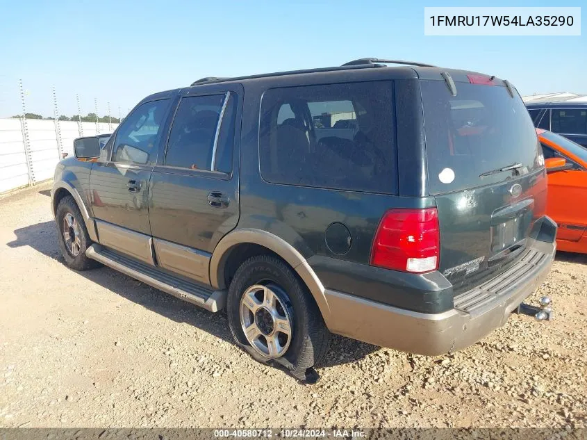 2004 Ford Expedition Eddie Bauer VIN: 1FMRU17W54LA35290 Lot: 40580712