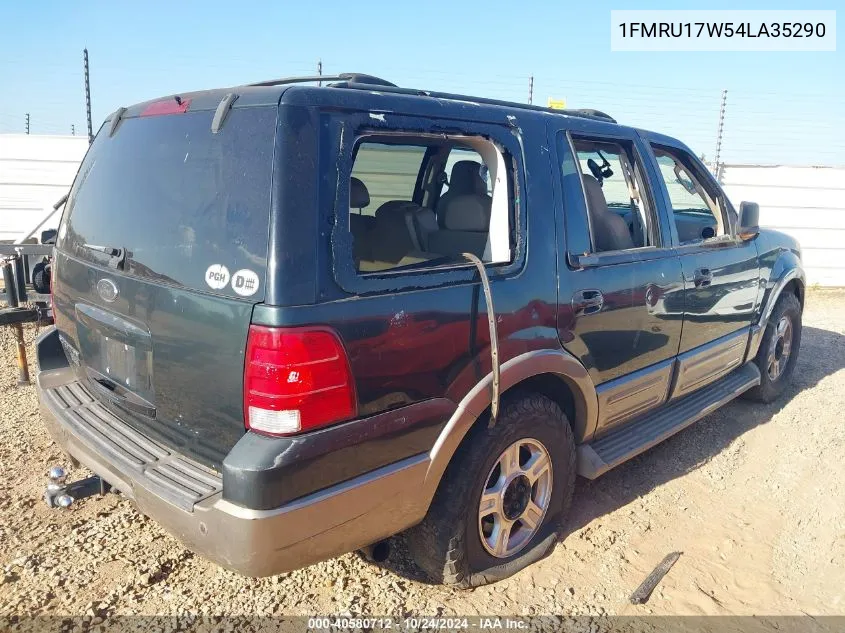 2004 Ford Expedition Eddie Bauer VIN: 1FMRU17W54LA35290 Lot: 40580712