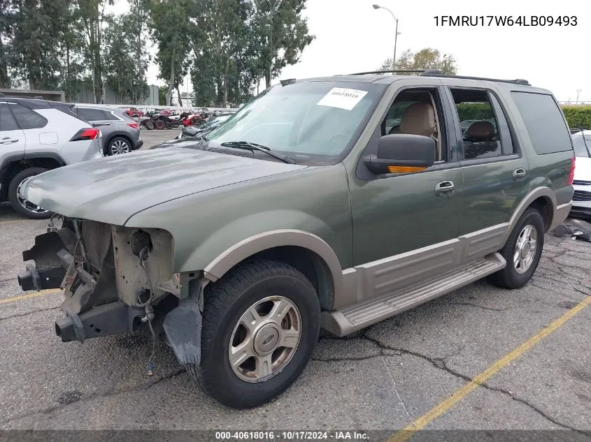 2004 Ford Expedition Eddie Bauer VIN: 1FMRU17W64LB09493 Lot: 40618016