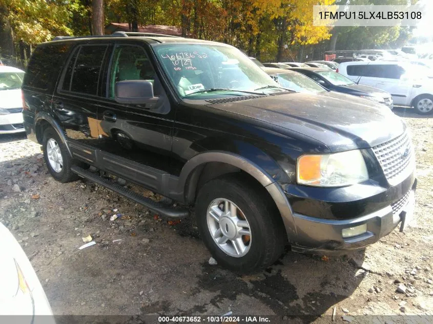 2004 Ford Expedition Xlt VIN: 1FMPU15LX4LB53108 Lot: 40673652