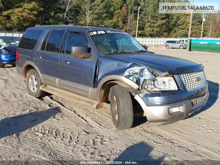 2004 Ford Expedition Eddie Bauer VIN: 1FMFU18L14LA68620 Lot: 40688531