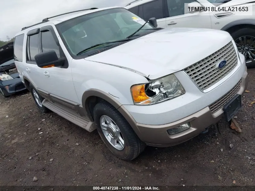 2004 Ford Expedition Eddie Bauer VIN: 1FMPU18L64LA21653 Lot: 40747238