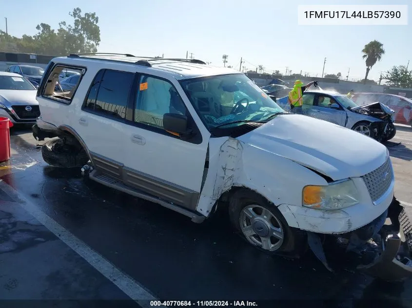 2004 Ford Expedition Eddie Bauer VIN: 1FMFU17L44LB57390 Lot: 40770684