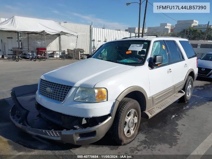 2004 Ford Expedition Eddie Bauer VIN: 1FMFU17L44LB57390 Lot: 40770684