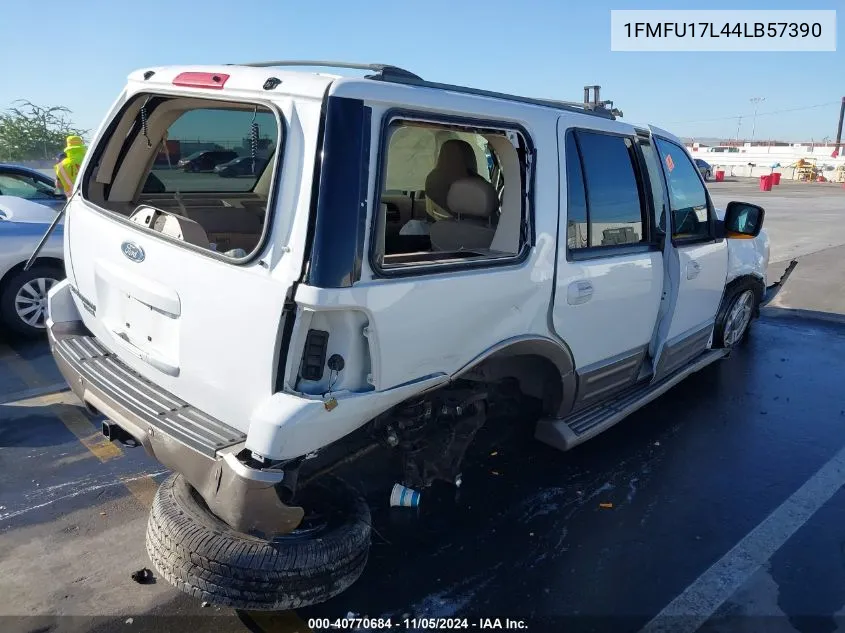 2004 Ford Expedition Eddie Bauer VIN: 1FMFU17L44LB57390 Lot: 40770684