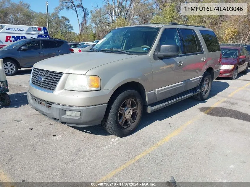 2004 Ford Expedition Xlt/Xlt Nbx VIN: 1FMFU16L74LA03046 Lot: 40790218