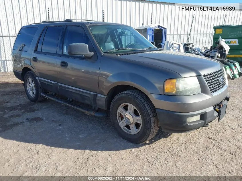 2004 Ford Expedition Xlt/Xlt Nbx VIN: 1FMFU16L14LA16939 Lot: 40825262