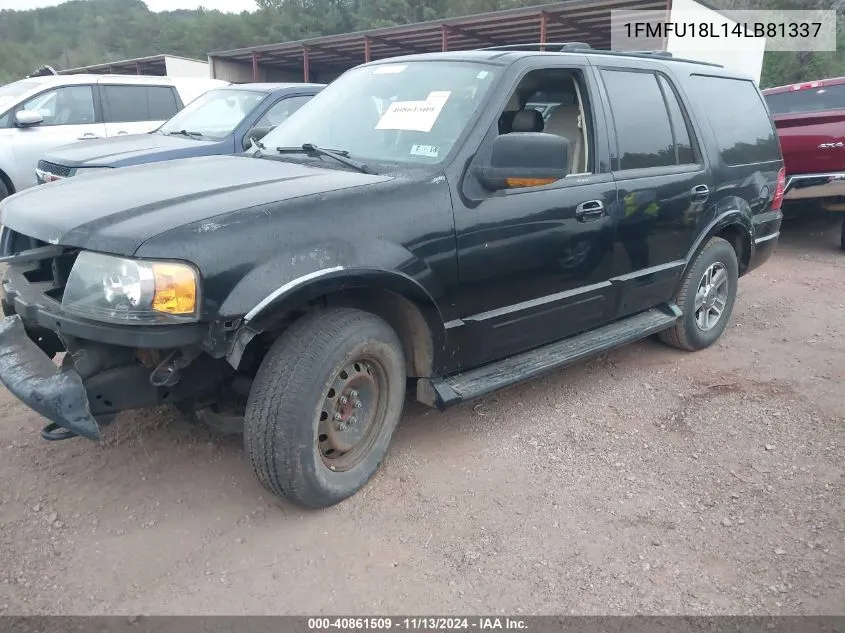 2004 Ford Expedition Eddie Bauer VIN: 1FMFU18L14LB81337 Lot: 40861509