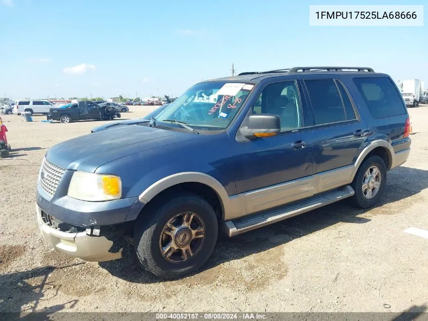 2005 Ford Expedition Eddie Bauer/King Ranch VIN: 1FMPU17525LA68666 Lot: 40052187