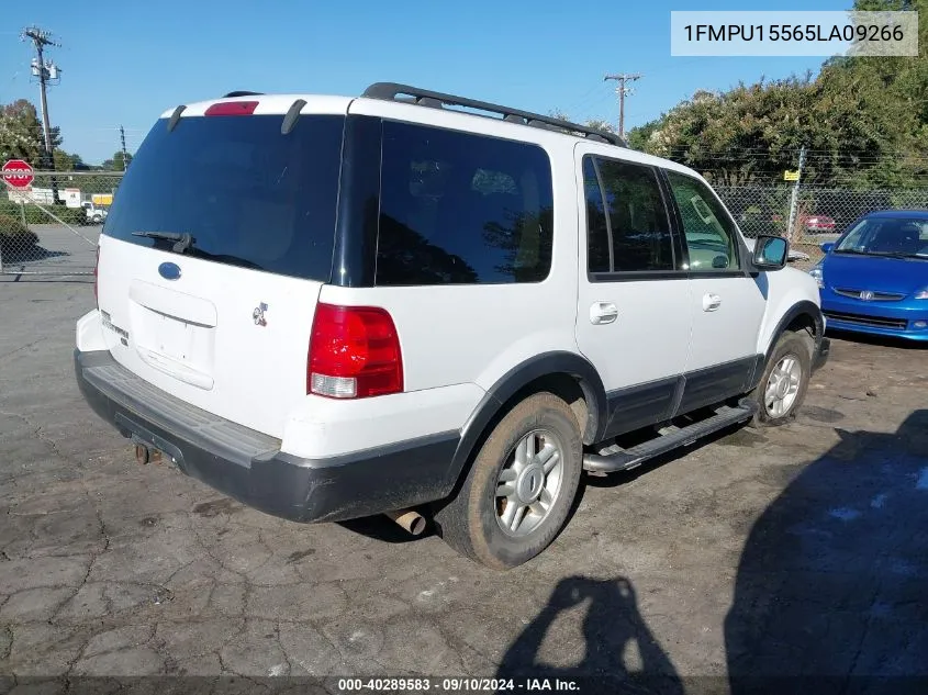 2005 Ford Expedition Xlt VIN: 1FMPU15565LA09266 Lot: 40289583