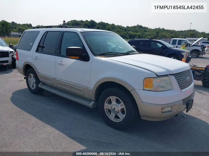 2005 Ford Expedition Eddie Bauer/King Ranch VIN: 1FMPU18545LA42455 Lot: 40290065