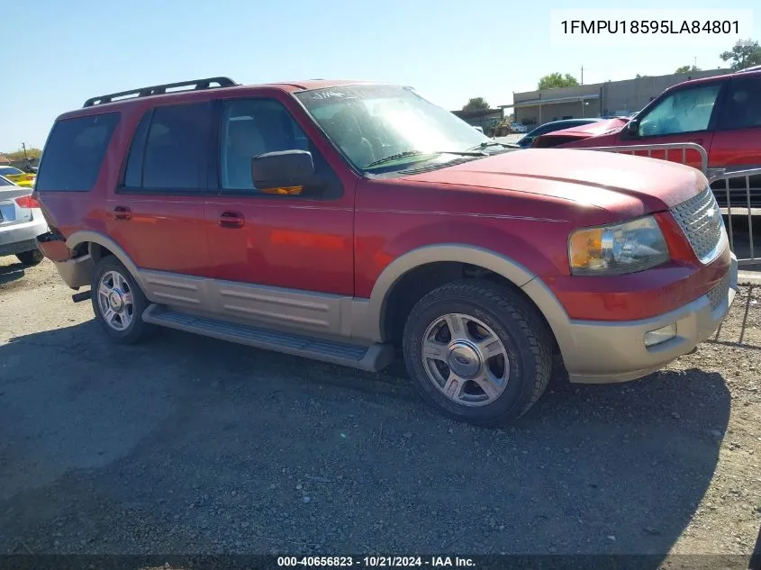 2005 Ford Expedition Eddie Bauer/King Ranch VIN: 1FMPU18595LA84801 Lot: 40656823